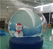 inflatable snlow globe