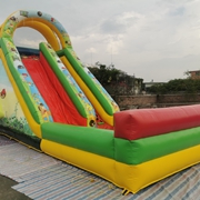 inflatable Angry Birds slide