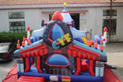 inflatable rocket bouncer