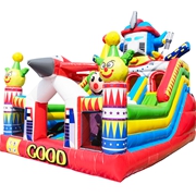 inflatable clown slide