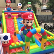 inflatable Super Marie slide