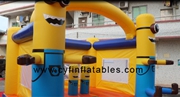 inflatable minions bounce house