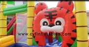 inflatable bouncer with slide