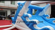 inflatable slide