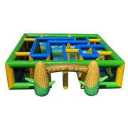 inflatable maze